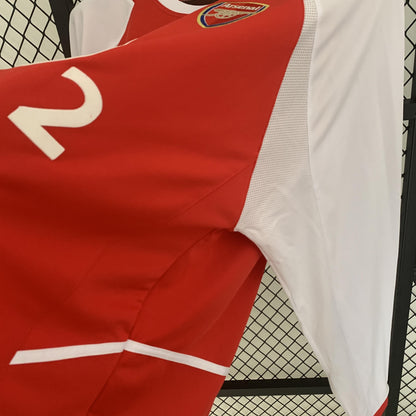 Retro Jersey Arsenal 2002/04 Home Long Sleeve