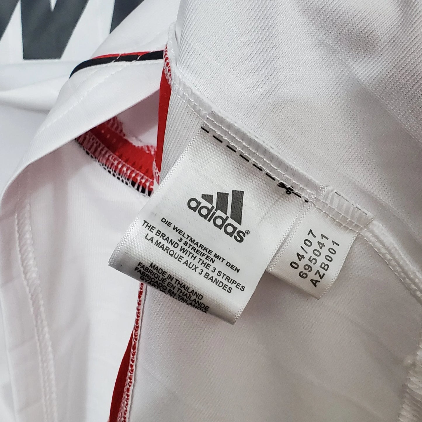 Long Sleeve Jersey Milan Champions League 2006/07 Adidas – White