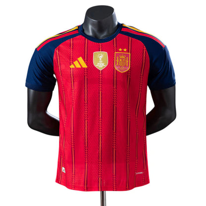 Spain World Champions - 2 Stars - 2026 Jersey - Red