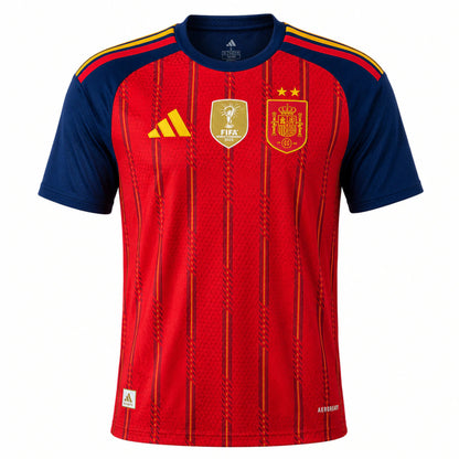 Spain World Champions - 2 Stars - 2026 Jersey - Red
