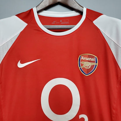 Retro Jersey Arsenal 2002/04 Home