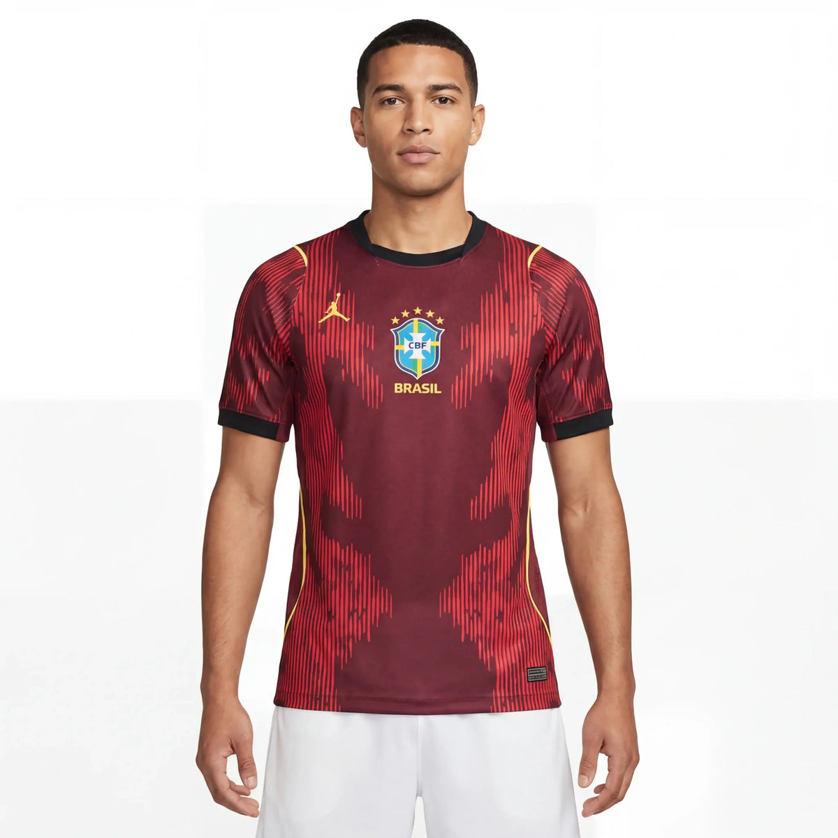 Jersey Brazil Vermelha 2026/27 Fan Version Nike Jordan