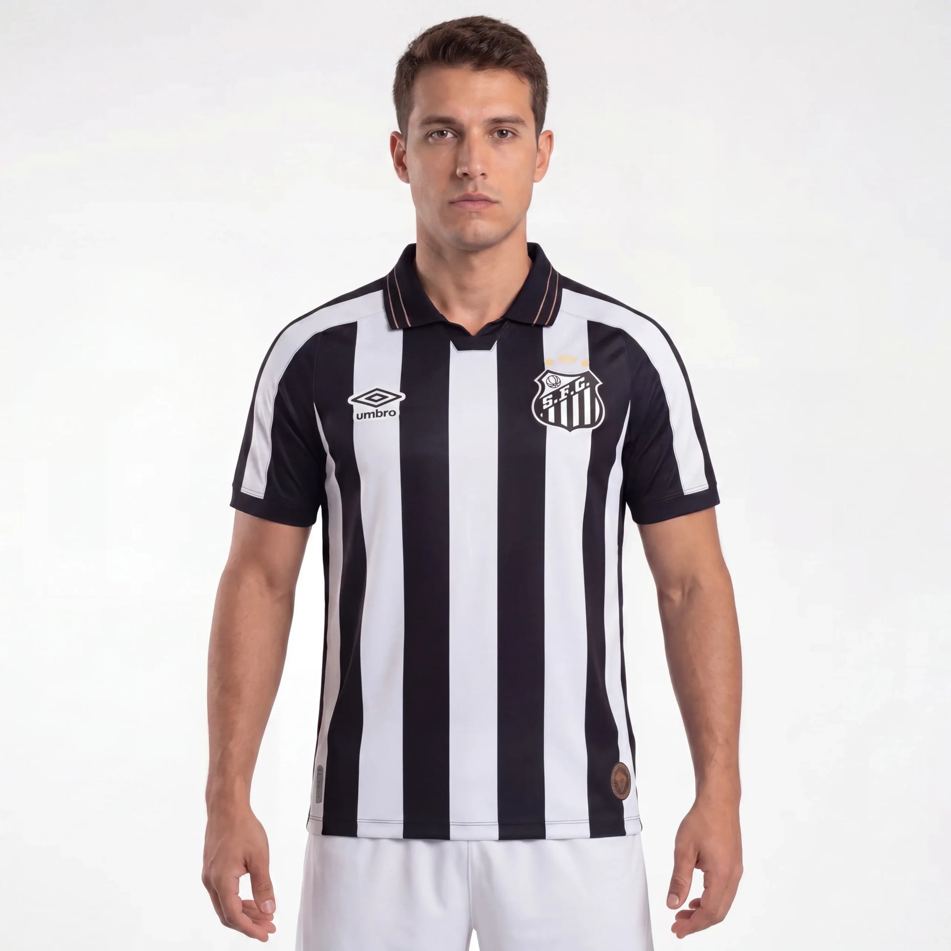 Jersey Santos Away 2026/27 s/n Fan Version Umbro – White+Black