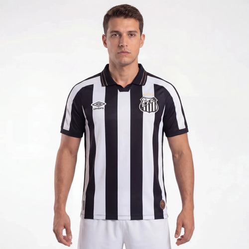Jersey Santos Away 2026/27 s/n Fan Version Umbro – White+Black