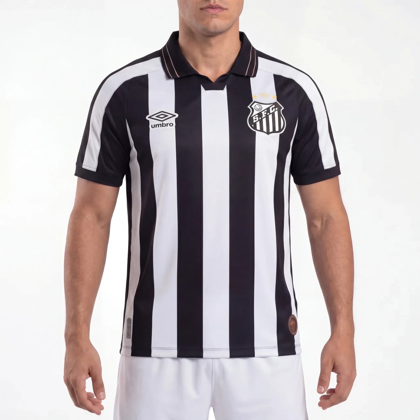 Jersey Santos Away 2026/27 s/n Fan Version Umbro – White+Black