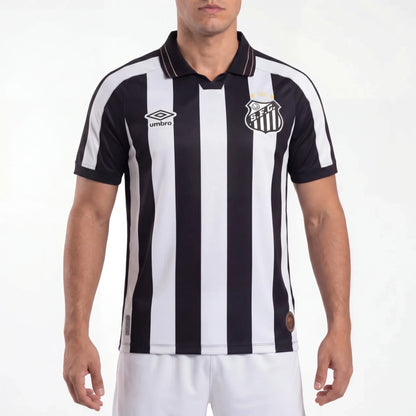 Jersey Santos Away 2026/27 s/n Fan Version Umbro – White+Black