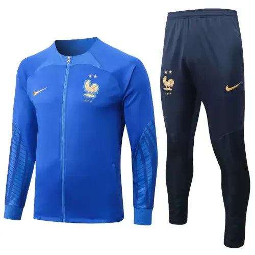 Travel Tracksuit France – Blue
