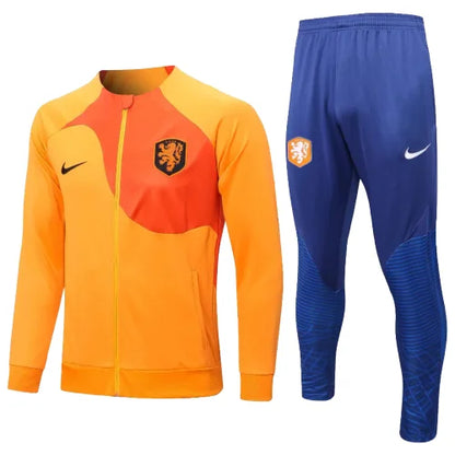 Travel Tracksuit Netherlands – Laranja & Blue