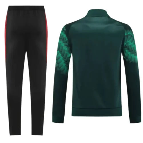 Travel Tracksuit Mexico – Green & Dark Green