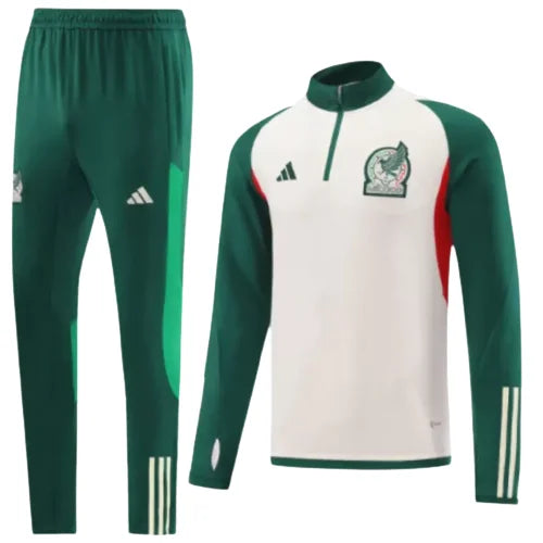 Training Tracksuit Mexico – Beige & Green