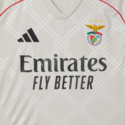 Benfica 2025/26 Beige Away Jersey