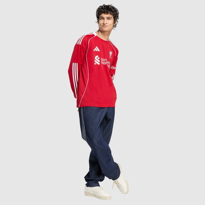 Jersey adidas Liverpool 2025/26 Home Long Sleeve