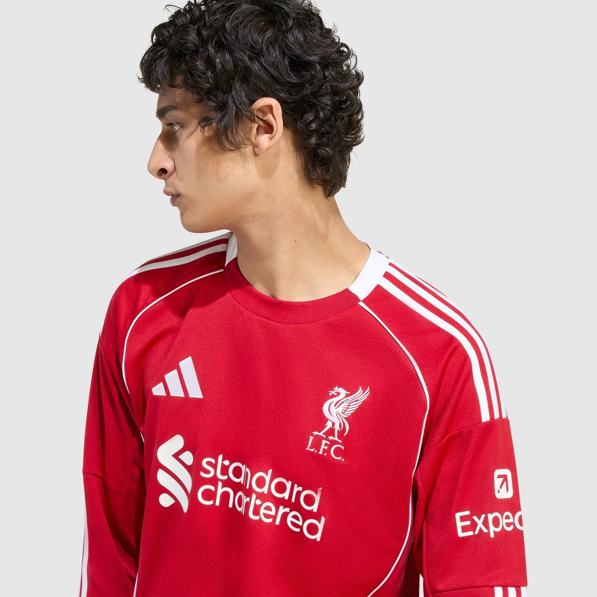 Jersey adidas Liverpool 2025/26 Home Long Sleeve