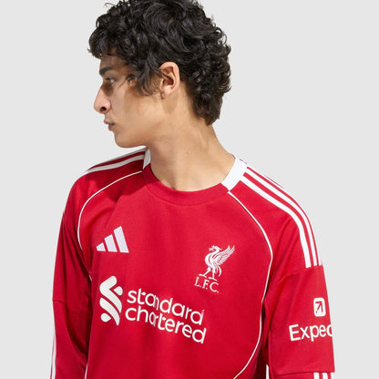 Jersey adidas Liverpool 2025/26 Home Long Sleeve