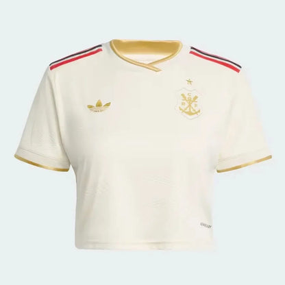 Women's Jersey Adidas Flamengo 2025/26 Third Cropped
