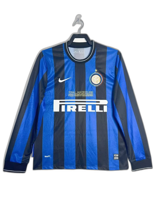 Retro Jersey Inter Milan 2010 Home Long Sleeve