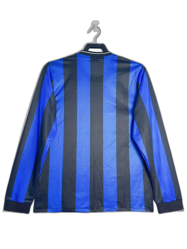Retro Jersey Inter Milan 2010 Home Long Sleeve