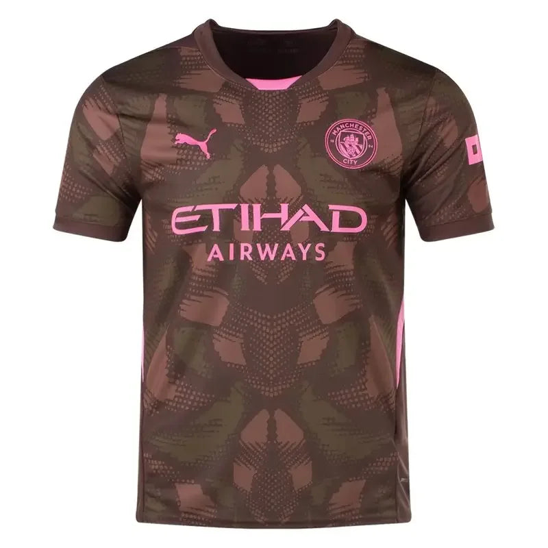Jersey Manchester City Goalkeeper Brown 2024/25 – Fan Version