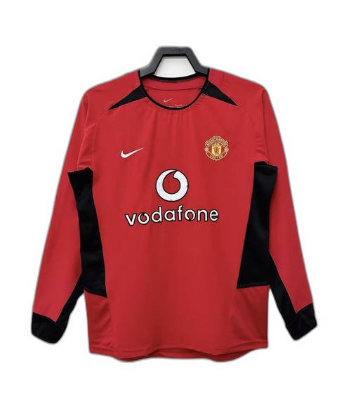 Retro Jersey Manchester United 2002/04 Home Long Sleeve