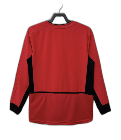 Retro Jersey Manchester United 2002/04 Home Long Sleeve