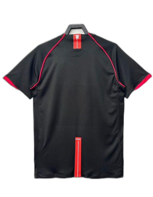 Retro Jersey Manchester United 2007/08 Away Black