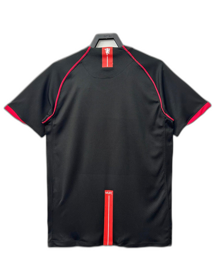 Retro Jersey Manchester United 2007/08 Away Black