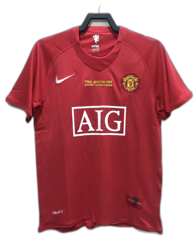 Retro Jersey Manchester United 2007/08 Home