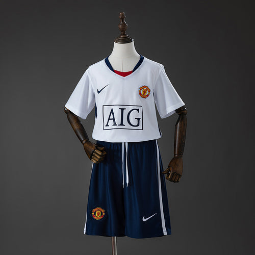 MU 08/09 Kit Infantil Visitante (Ed. Liga) retro