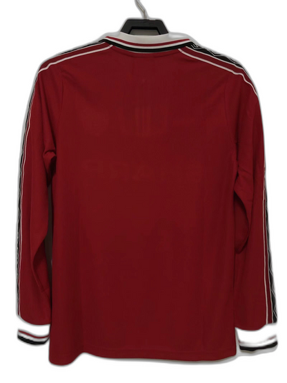 Retro Jersey Manchester United 1998 Home Long Sleeve