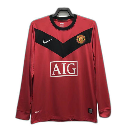 Retro Jersey Manchester United 2010 Home Long Sleeve