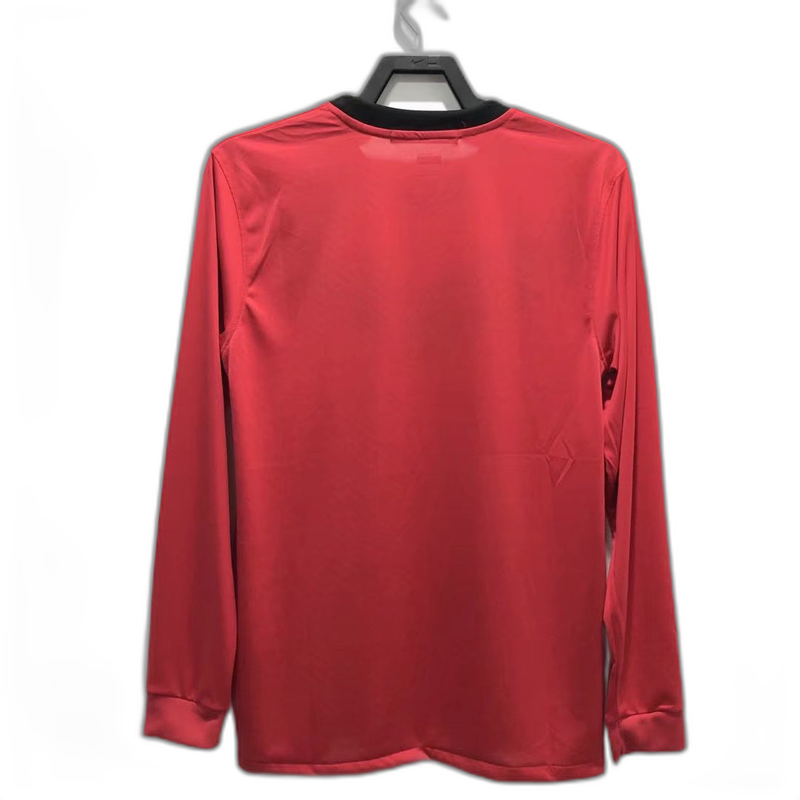 Retro Jersey Manchester United 2010 Home Long Sleeve