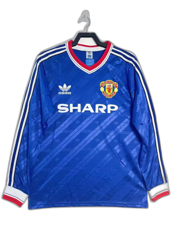 Retro Jersey Manchester United 1986/88 Third Long Sleeve