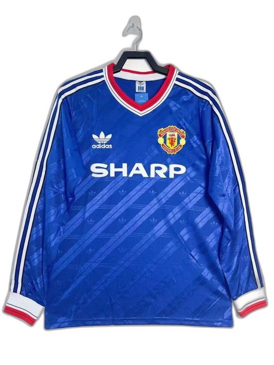 Retro Jersey Manchester United 1986/88 Third Long Sleeve