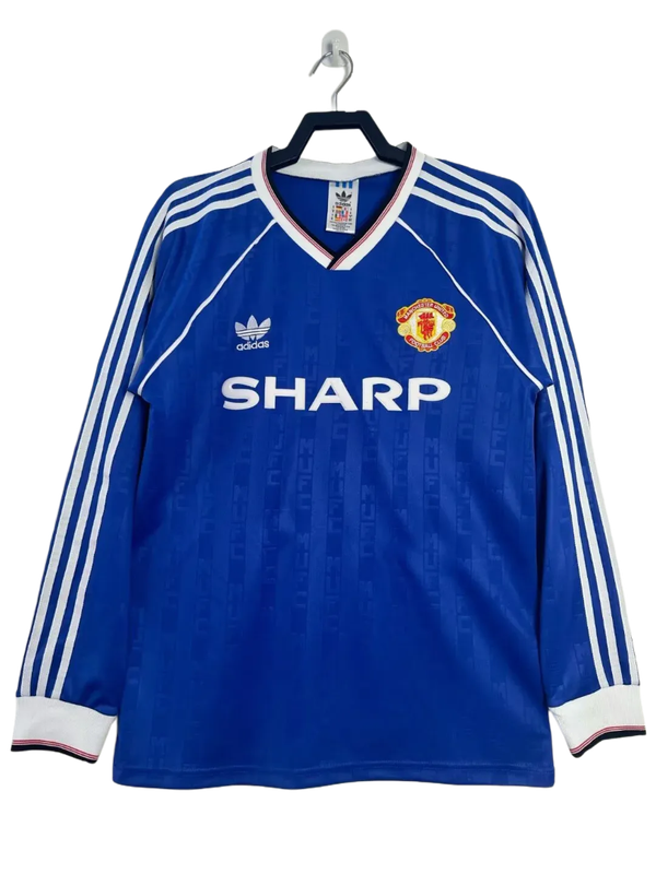 Retro Jersey Manchester United 1988/90 Away Long Sleeve