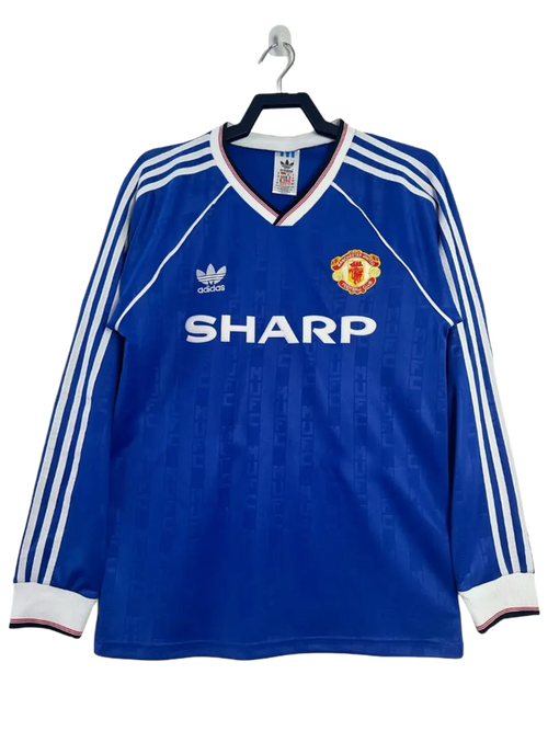 Retro Jersey Manchester United 1988/90 Away Long Sleeve