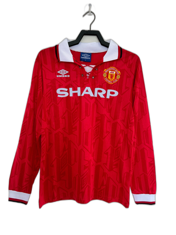 Retro Jersey Manchester United 1992/94 Home Long Sleeve
