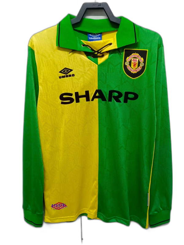 Retro Jersey Manchester United 1992/94 Away Long Sleeve