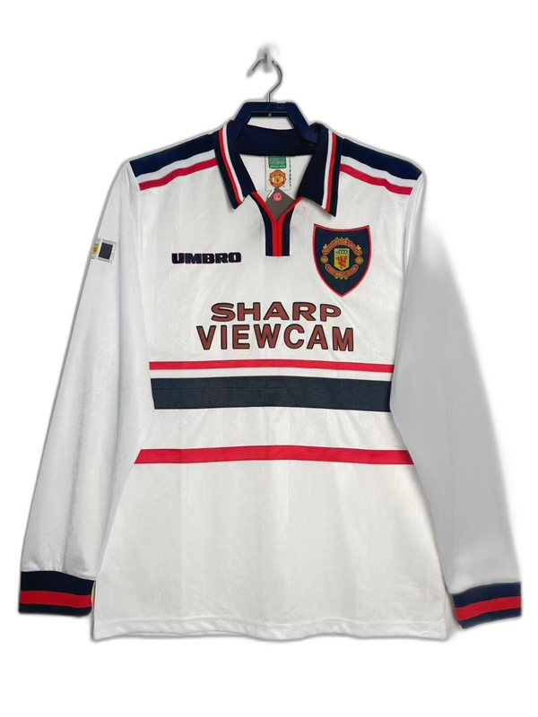 Retro Jersey Manchester United 1998/99 Away Long Sleeve