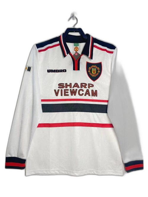 Retro Jersey Manchester United 1998/99 Away Long Sleeve