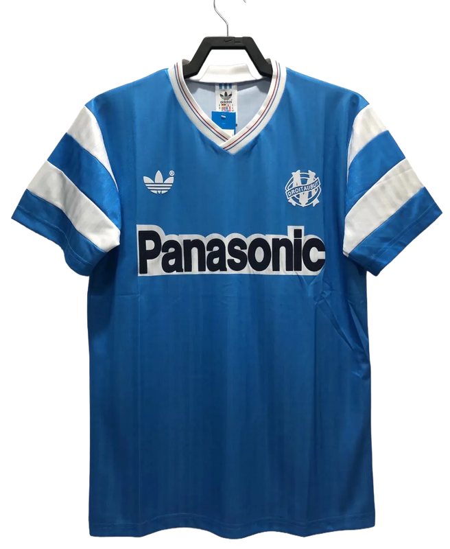 Olympique Marseille 1990 Blue Edition Jersey - Retro Version