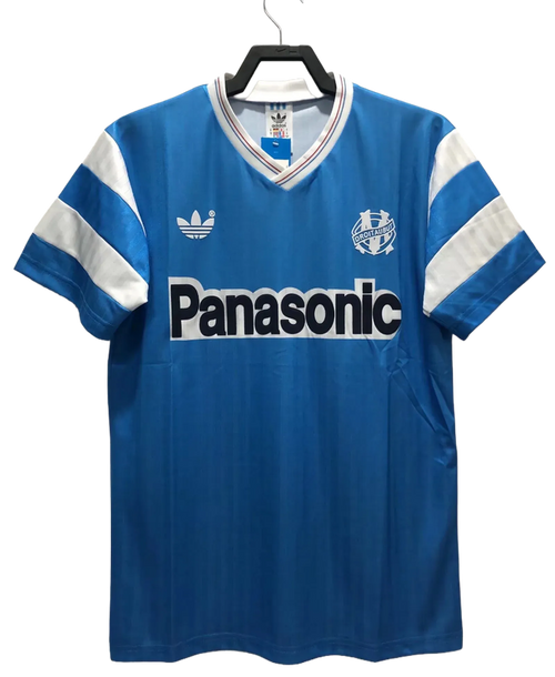 Olympique Marseille 1990 Blue Edition Jersey - Retro Version