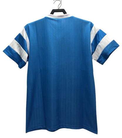 Retro Jersey Olympique Marseille 1990 Blue Edition