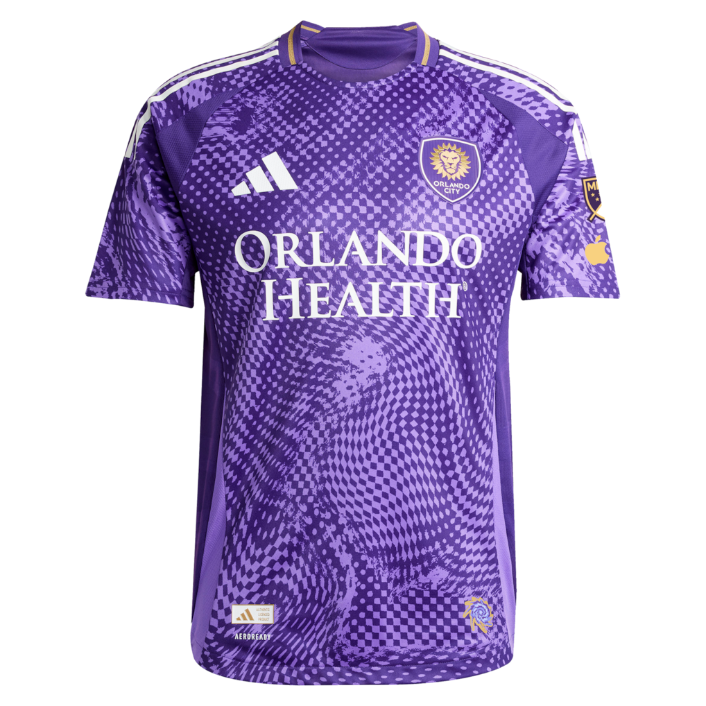 Men's Orlando City SC Antoine Griezmann Purple 2025 Perfect Storm Jersey