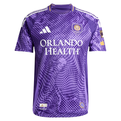 Men's Orlando City SC Antoine Griezmann Purple 2025 Perfect Storm Jersey