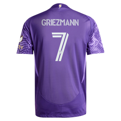 Men's Orlando City SC Antoine Griezmann Purple 2025 Perfect Storm Jersey