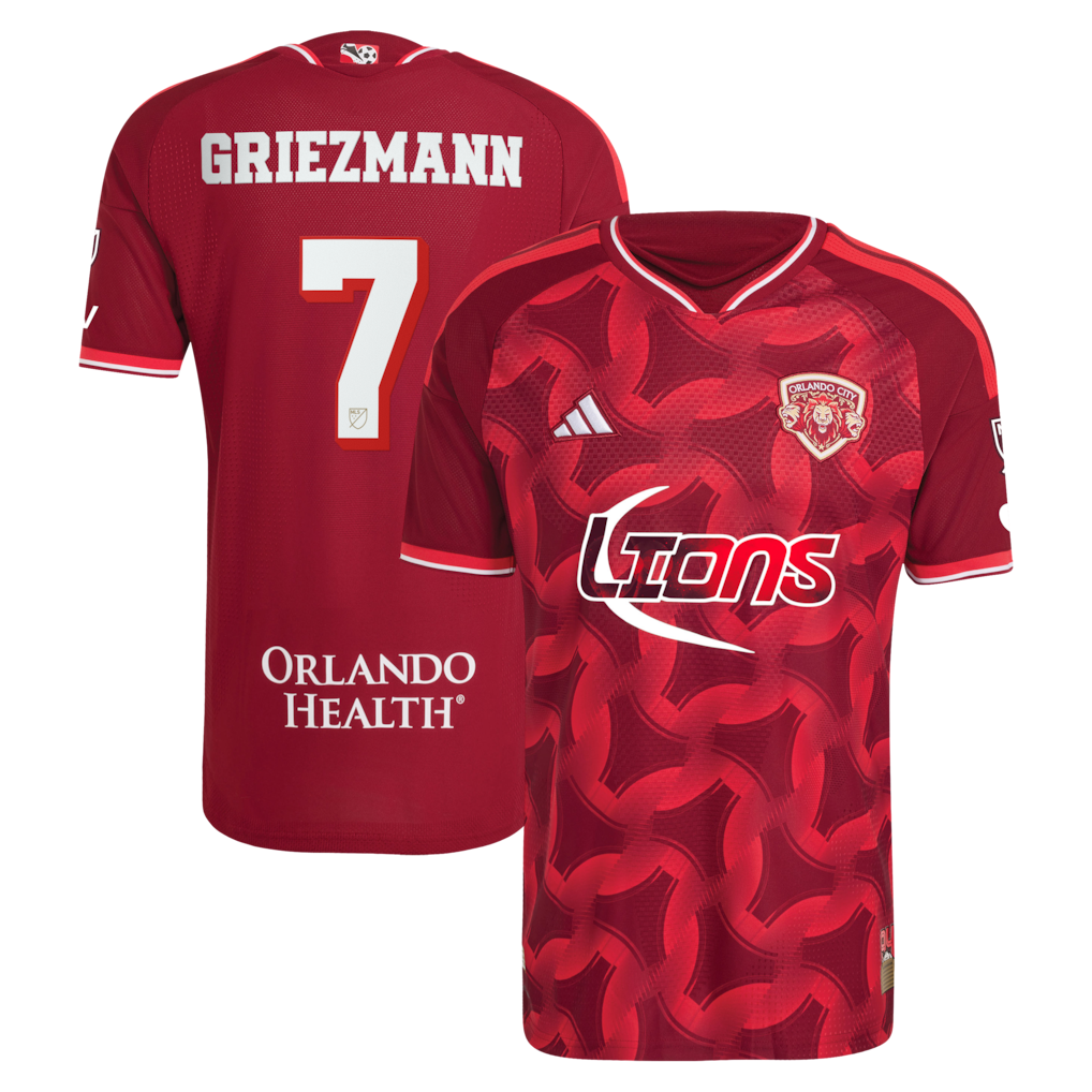 Men's Orlando City SC Antoine Griezmann Red 2026 Archive Jersey
