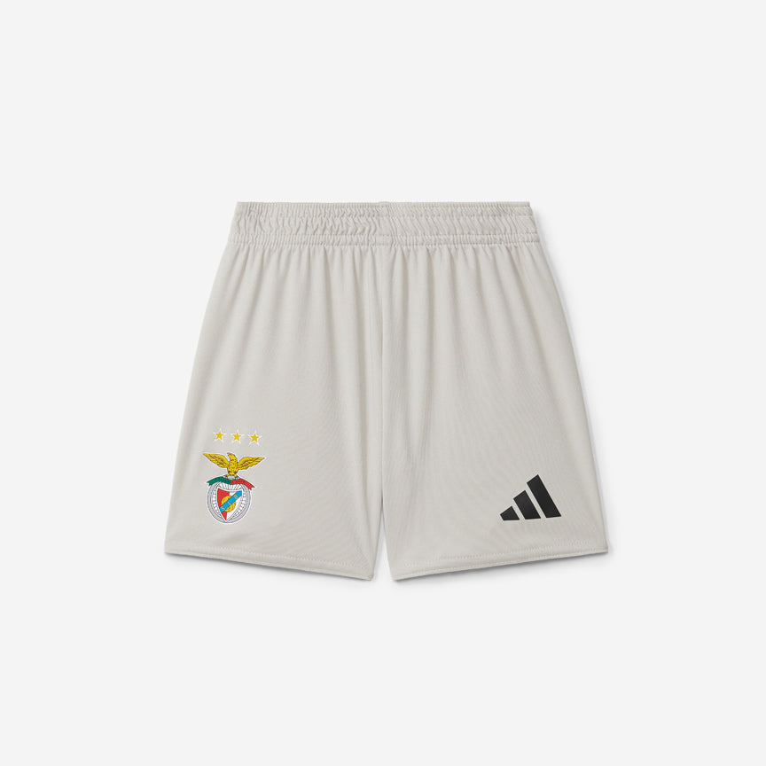 Benfica 2025/26 Beige Away Kids Kit