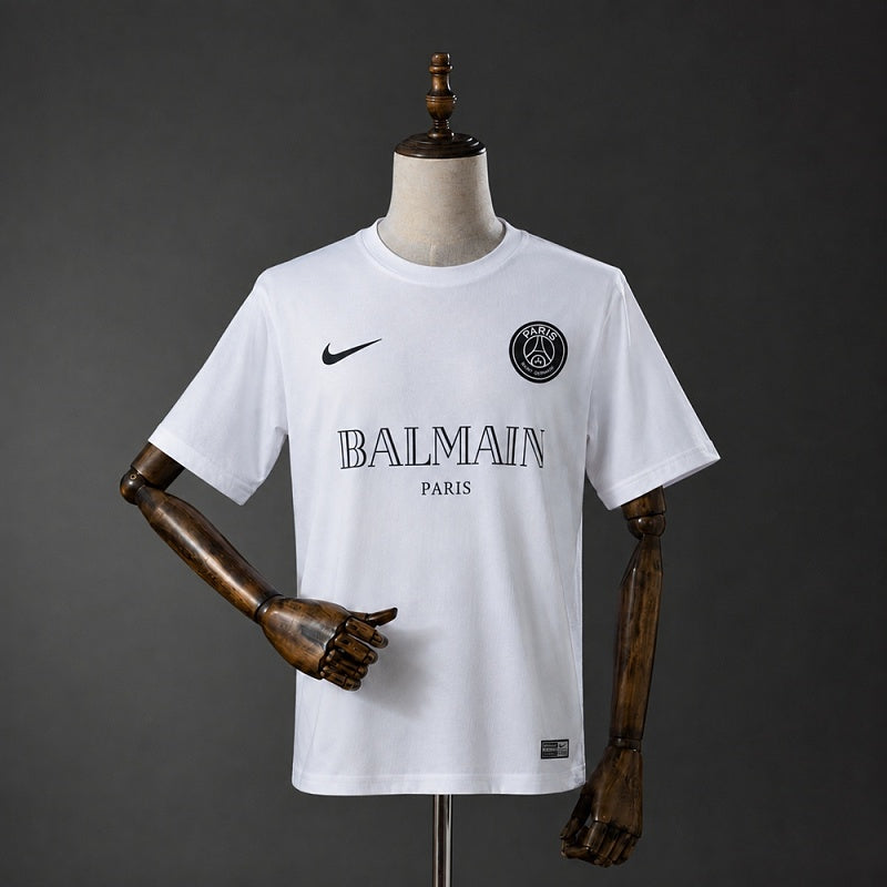 PSG X BALMAIN 2021 Retro Cam. Entr. Blanco