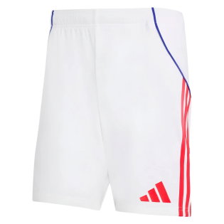 2025-2026 Olympique Lyon Home Shorts (White)