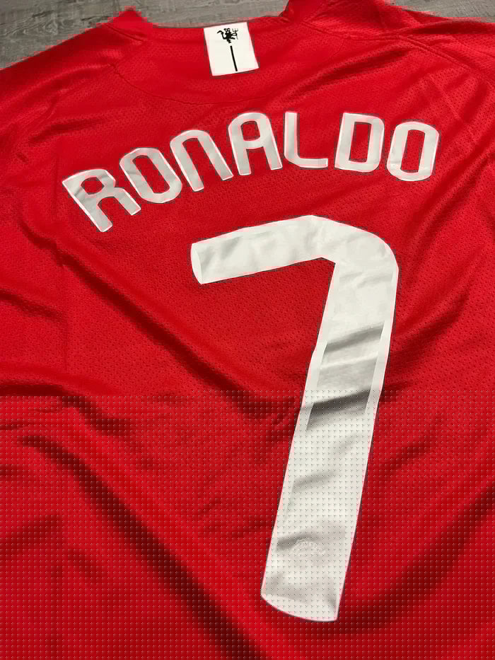 Retro Jersey Manchester United 2007/08 Home Long Sleeve